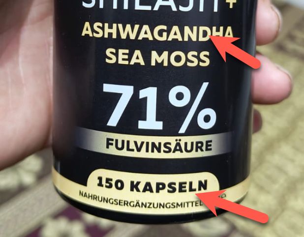 SHILAJIT+ 80g | 150 Kapseln